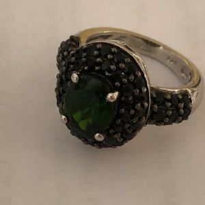 Russian Diopside Ring